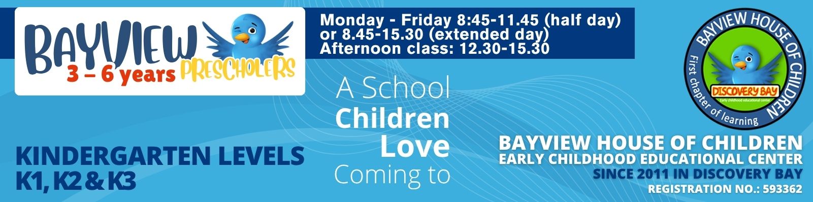 Bayview House of Children Banner